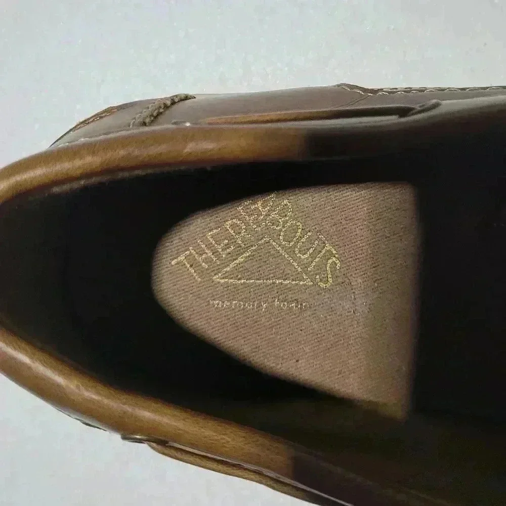 Thereabouts, LIL BROOK, Tan Dress Shoes, Boys size 6M, Memory Foam